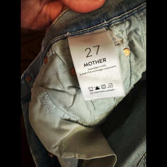 Mother The Pixie Tomcat Ankle Jeans (Nature of the Game) 27 - Picture 6 of 9